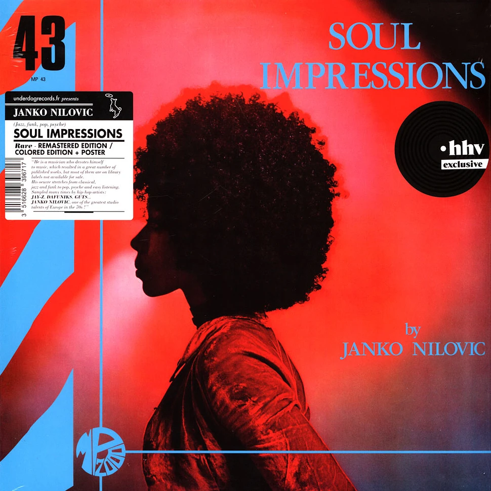 Janko Nilovic - Soul Impressions Clear Blue Vinyl Edition