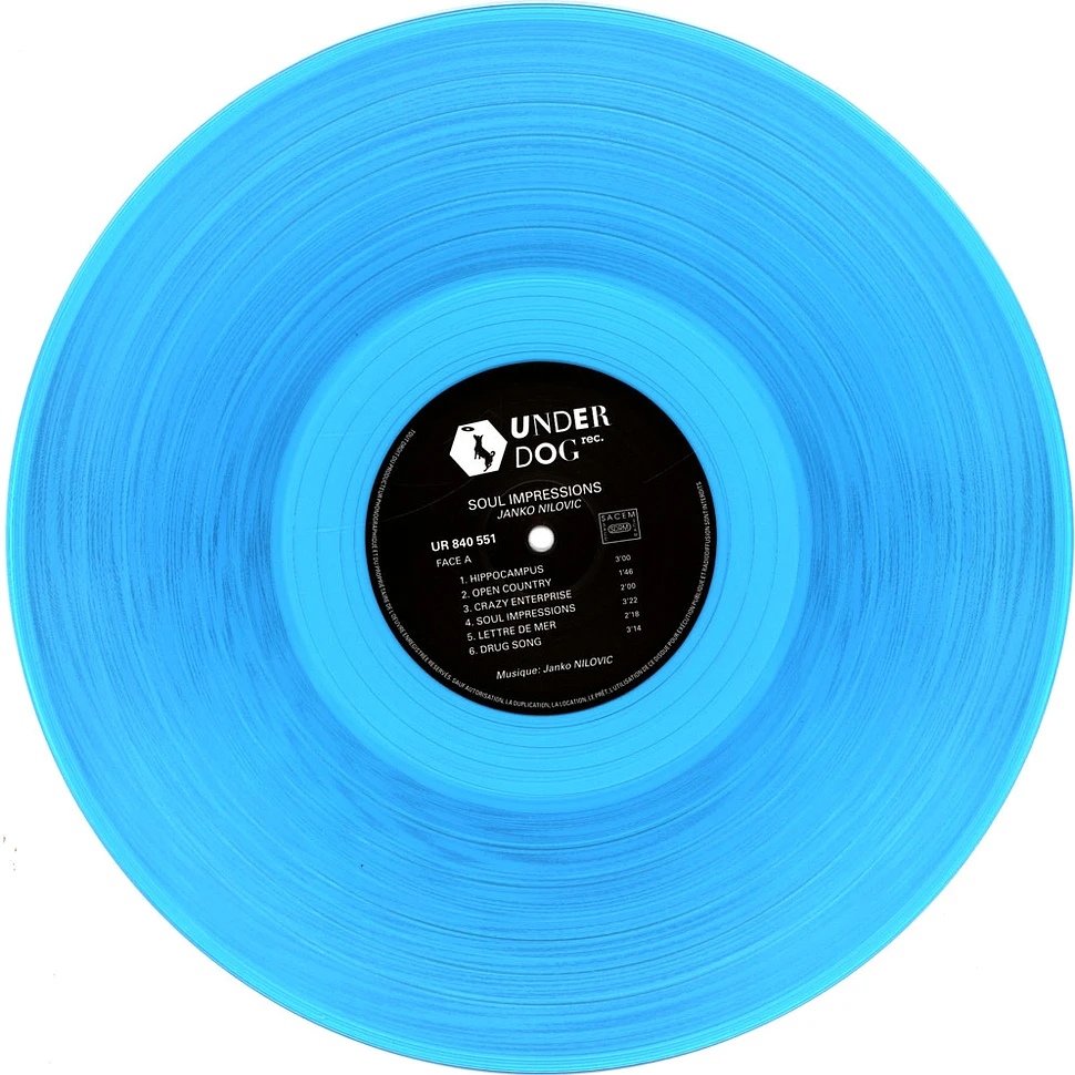 Janko Nilovic - Soul Impressions Clear Blue Vinyl Edition