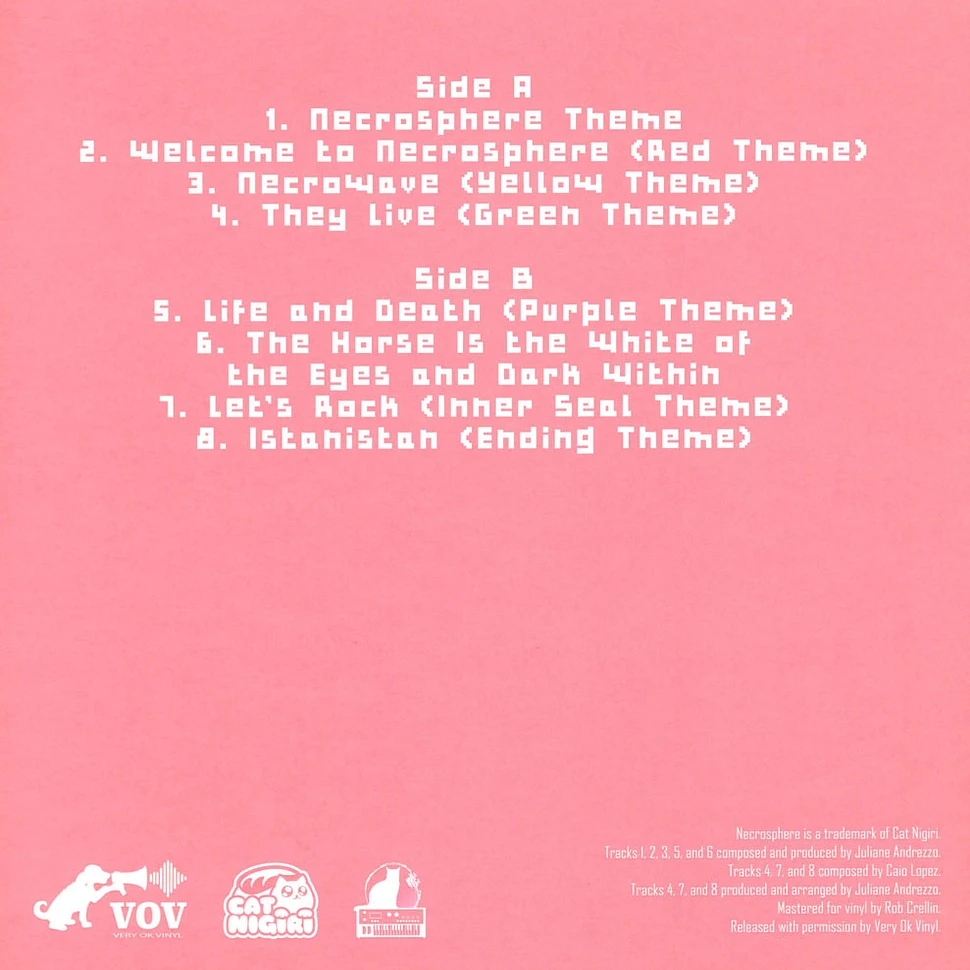 Juliane Andrezzo & Caio Lopez - OST Necrosphere Colored Vinyl Edition