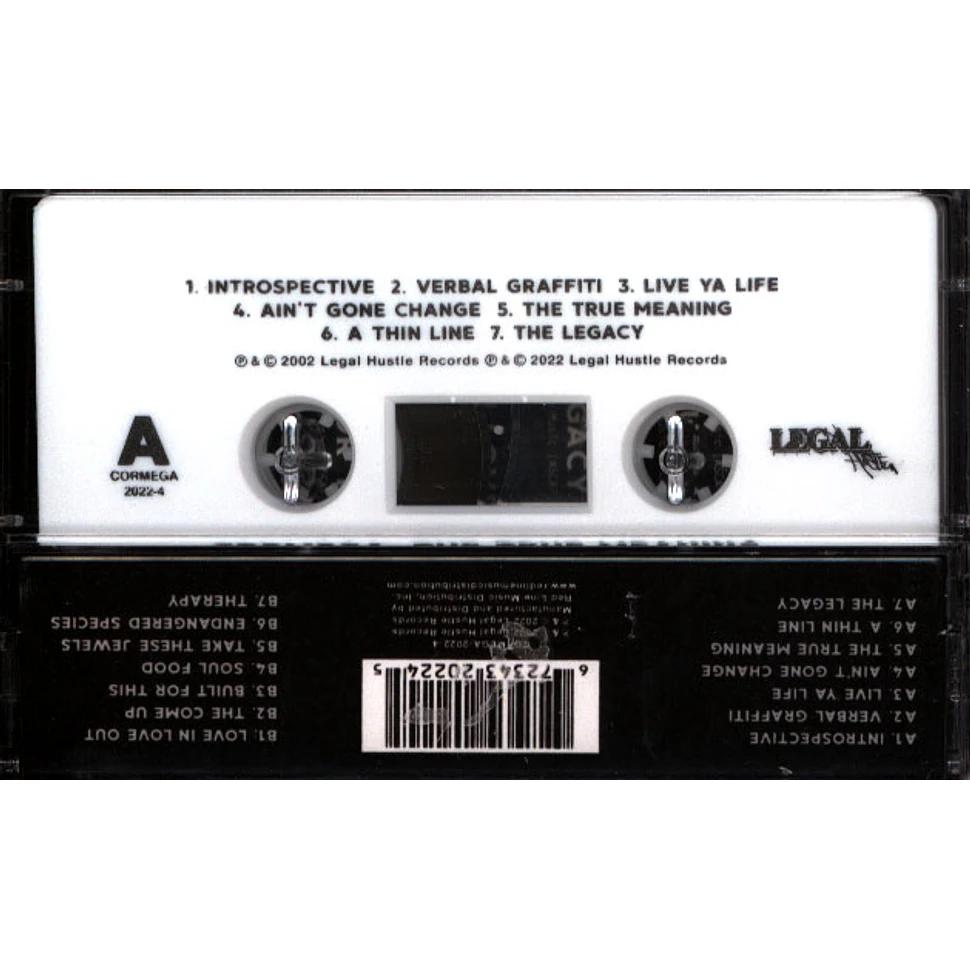Cormega - The True Meaning 20th Anniversary Solid White Cassette Edition