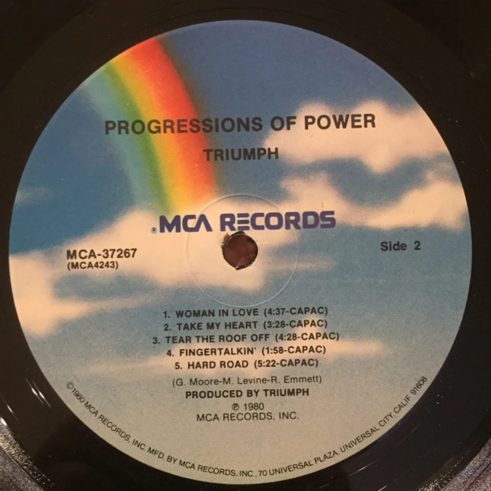 Triumph - Progressions Of Power
