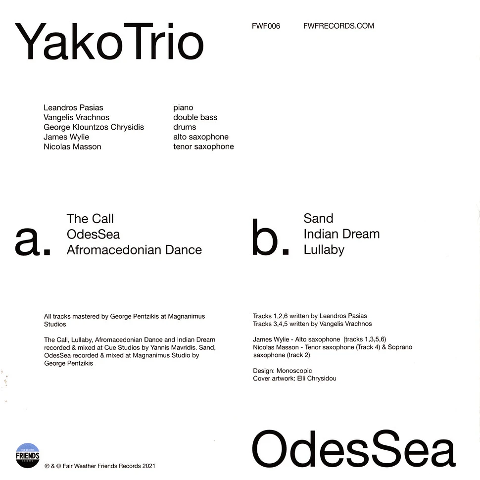 Yako Trio - Odessea