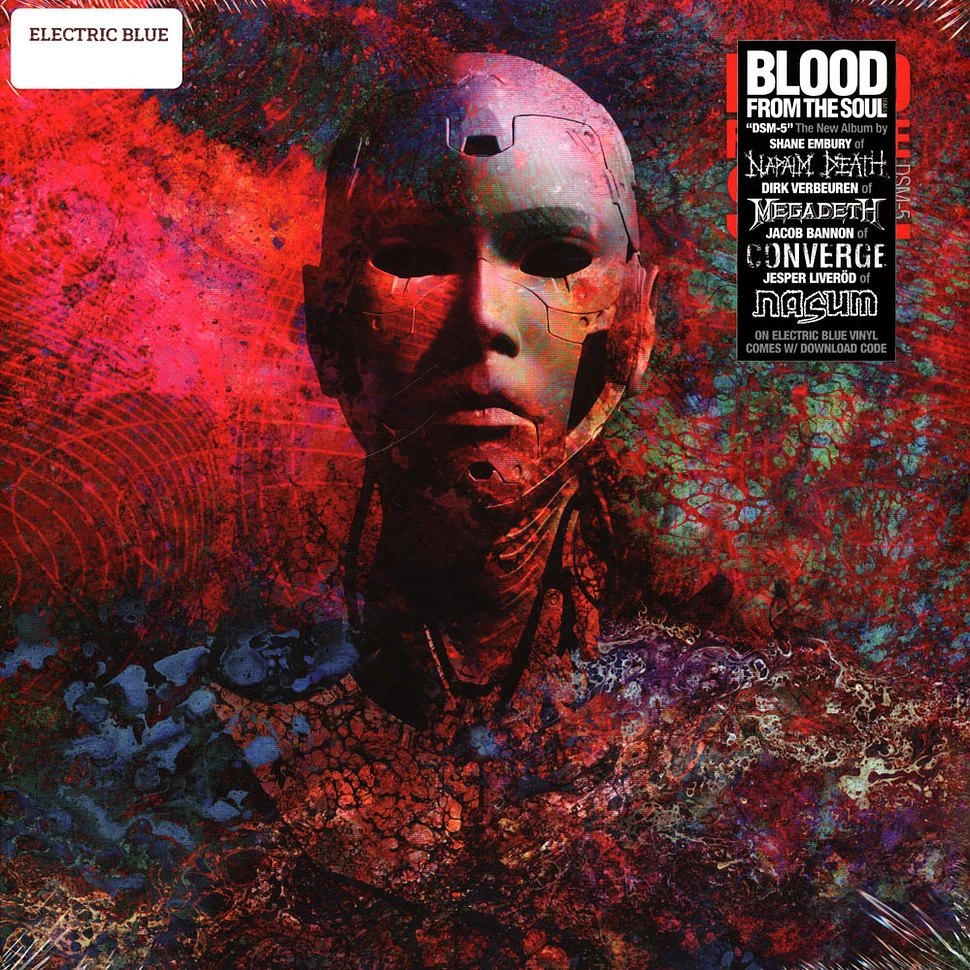 Blood From The Soul - DSM-5 Dark Blue / Light Blue / Process Blue Vinyl Edition