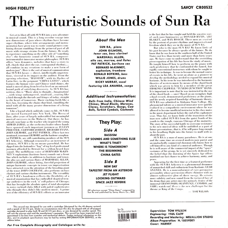 Sun Ra - The Futuristic Sounds Of Sun Ra