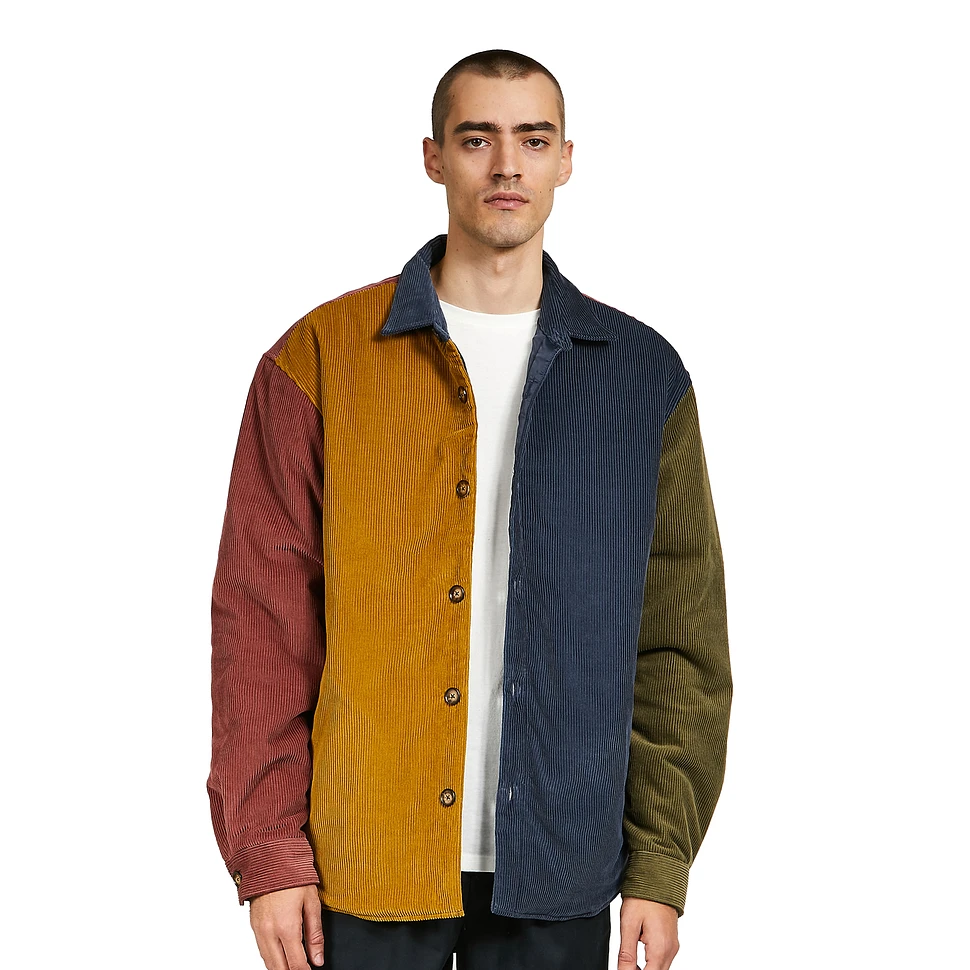 Portuguese Flannel - Padded Corduroy Patchwork Shirt