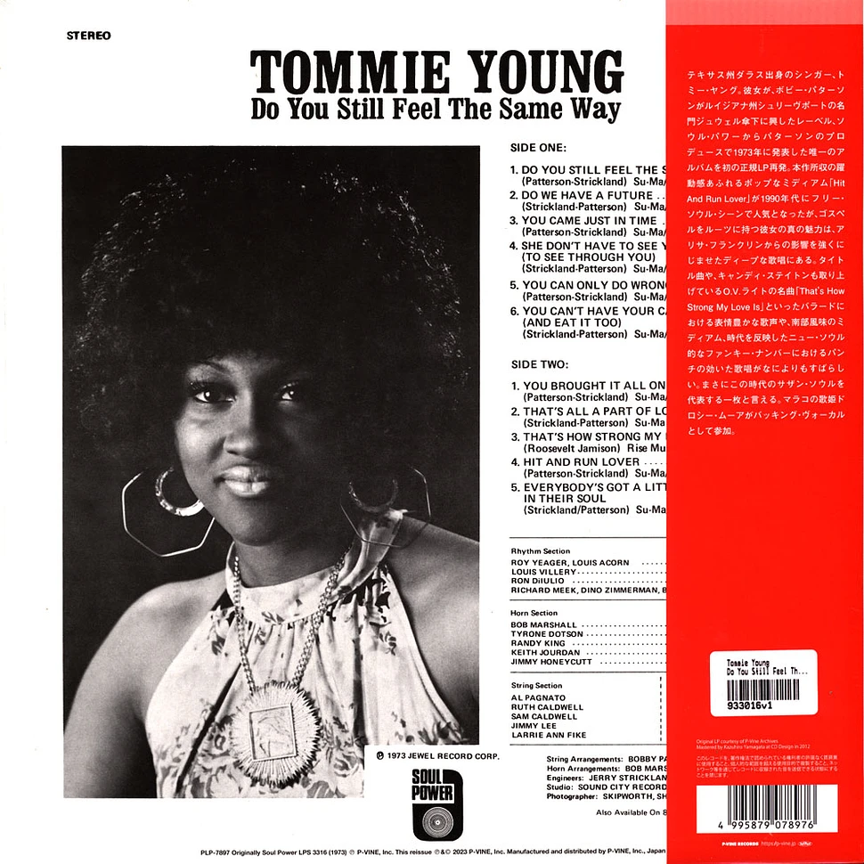 Tommie Young - Do You Still Feel The Same Way