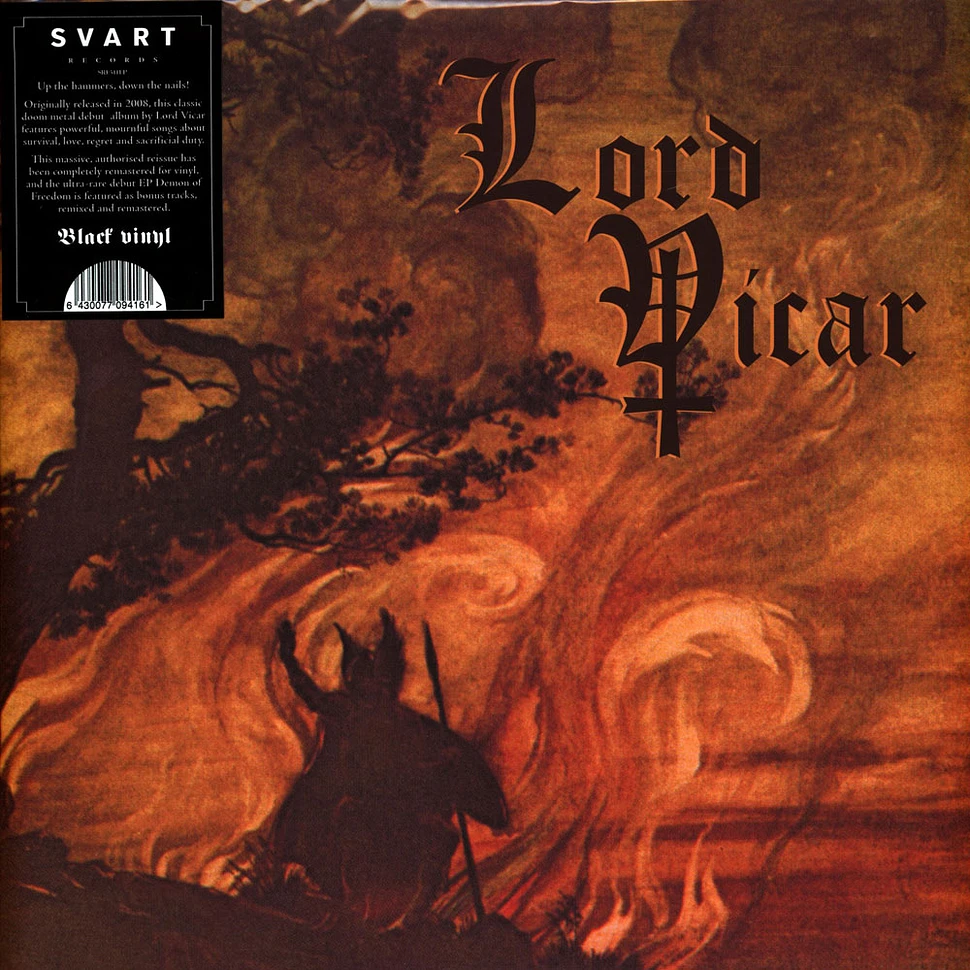 Lord Vicar - Fear No Pain Black Vinyl Edition