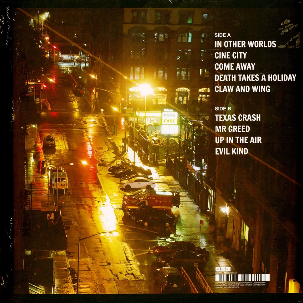 Barry Adamson - Know Where To Run Colored Vinyl Edition