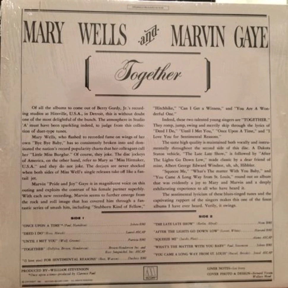 Marvin Gaye And Mary Wells - Together