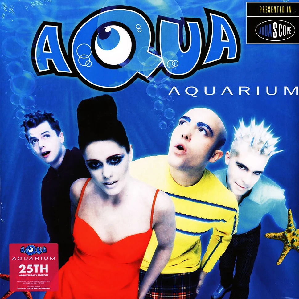 Aqua - Aquarium 25 Years Limited Pink Vinyl Edition