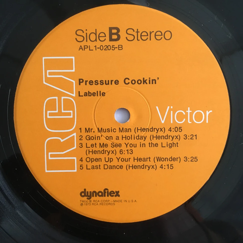 Labelle - Pressure Cookin'