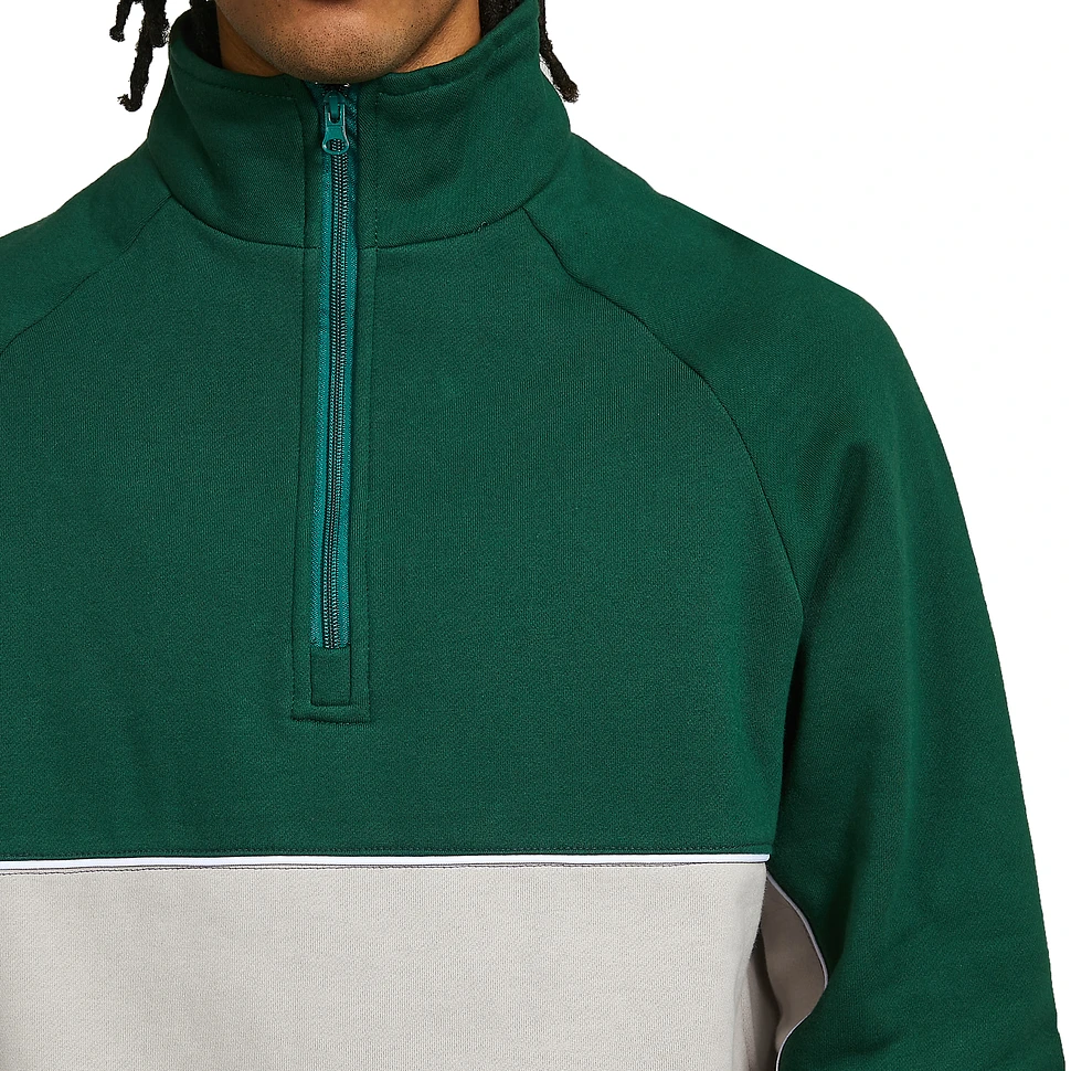 Butter Goods - Forte 1/4 Zip Pullover (Army / Cement) | HHV