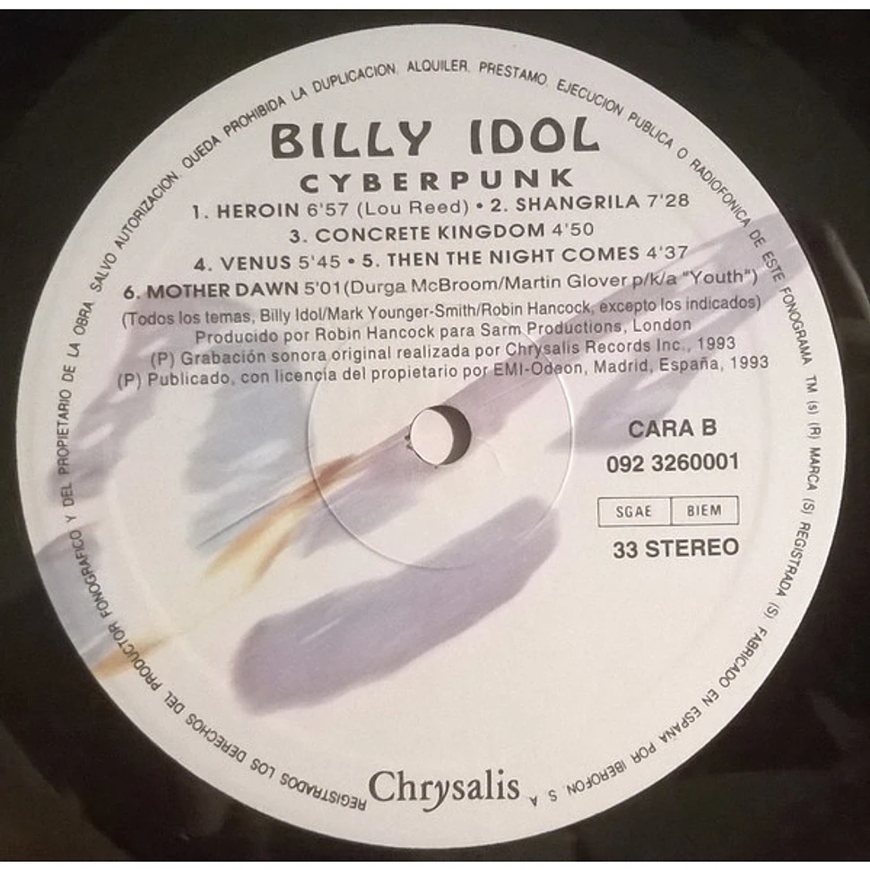 Billy Idol - Cyberpunk