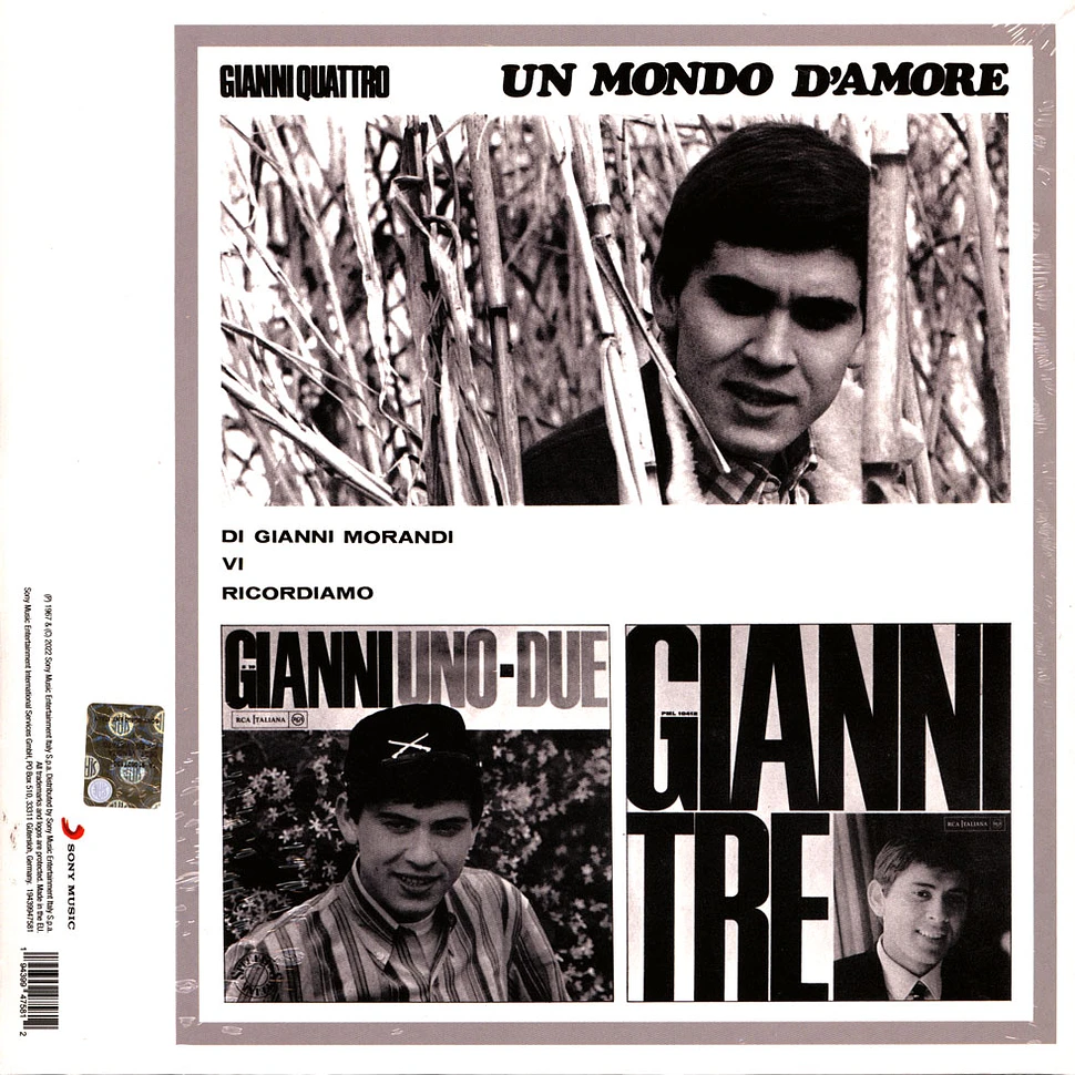 Gianni Morandi - Gianni Quattro - Un Mondo D'amore Green Vinyl Edition