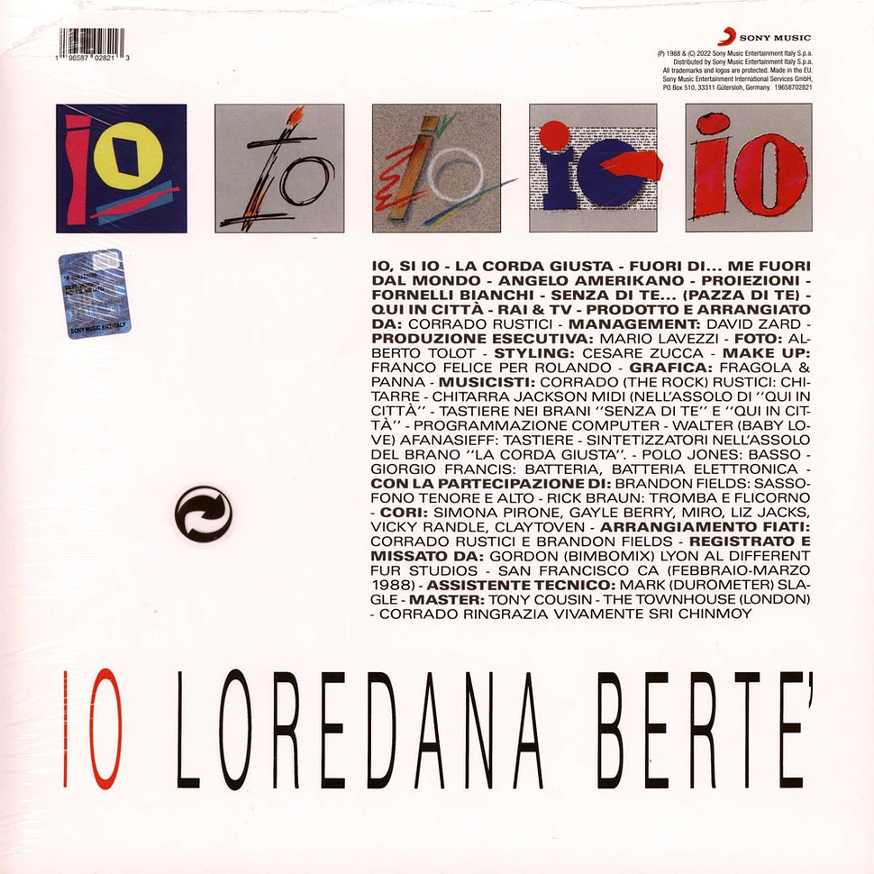 Loredana Berte - Io Red Vinyl Edition