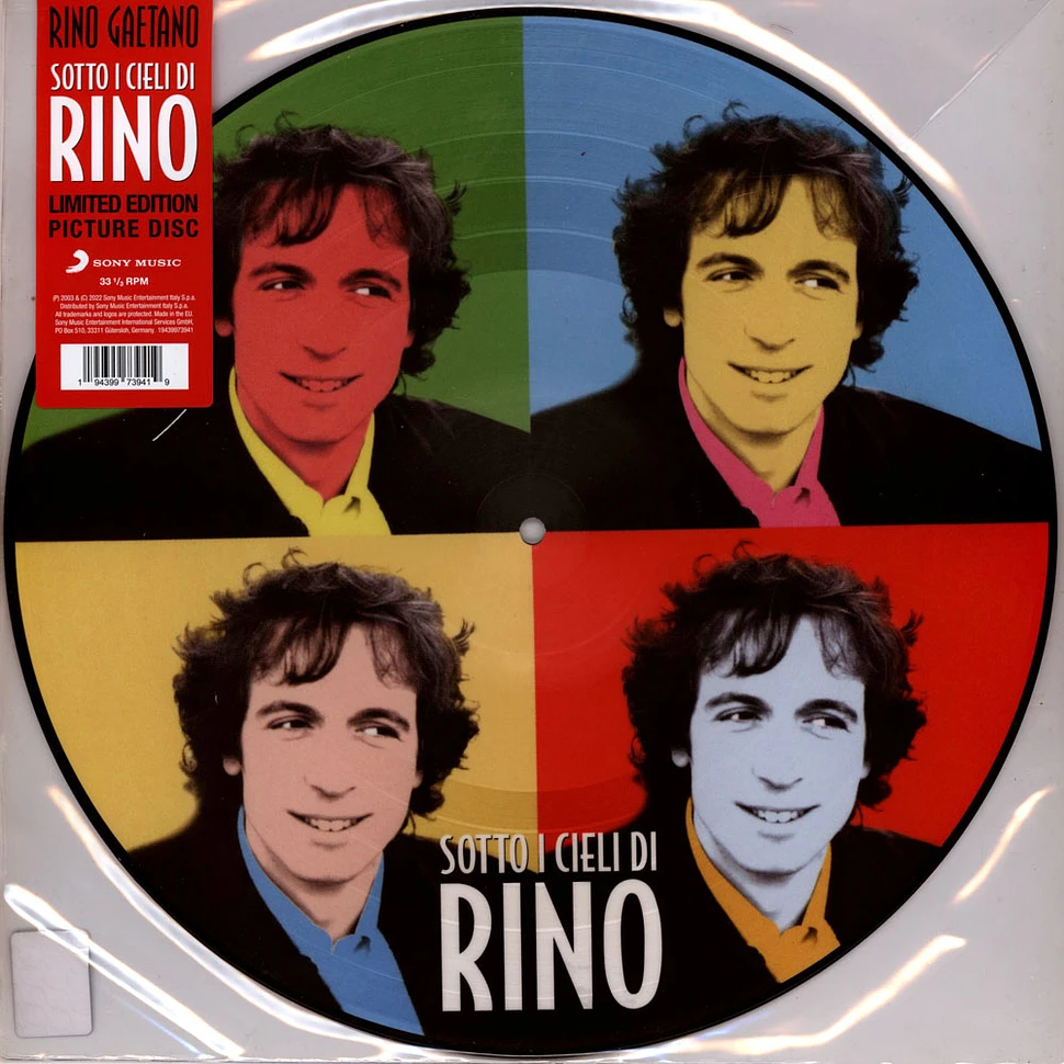 Rino Gaetano - Sotto I Cieli Di Rino Picture Disc Edition