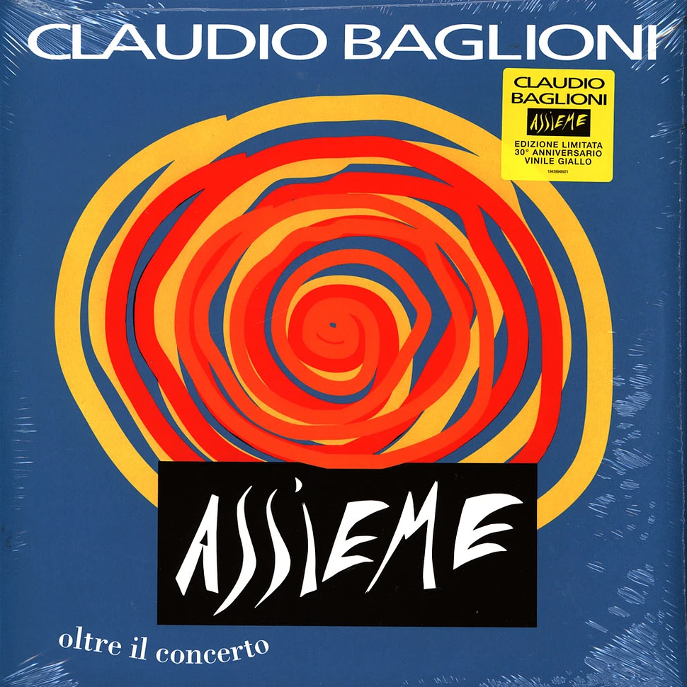 Claudio Baglioni - Assieme: Oltre Il Concerto Yellow Vinyl Edtion - Vinyl  2LP - 1992 - EU - Reissue