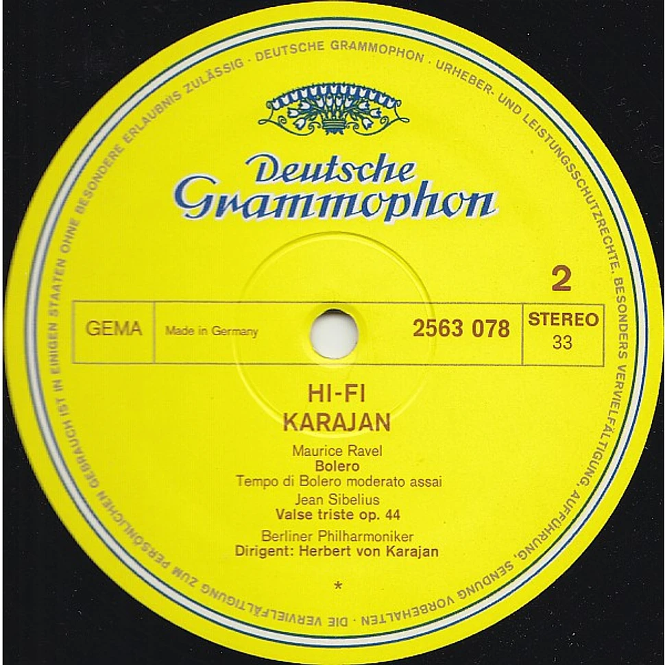 Herbert Von Karajan - Hifi Karajan