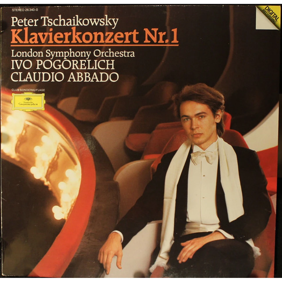 Pyotr Ilyich Tchaikovsky, The London Symphony Orchestra, Ivo Pogorelich · Claudio Abbado - Klavierkonzert Nr. 1 Club-Sonderauflage