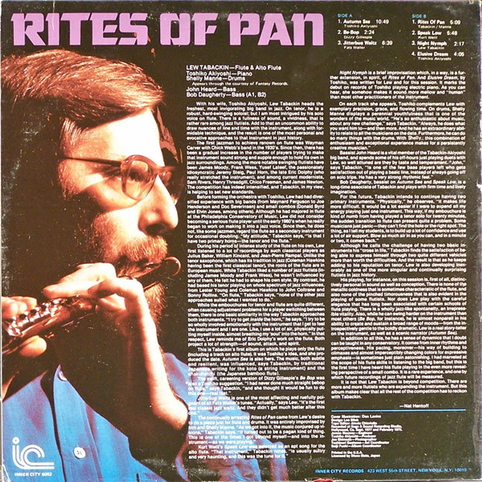 Lew Tabackin - Rites Of Pan