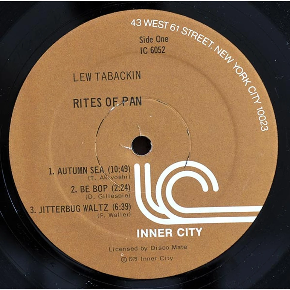 Lew Tabackin - Rites Of Pan