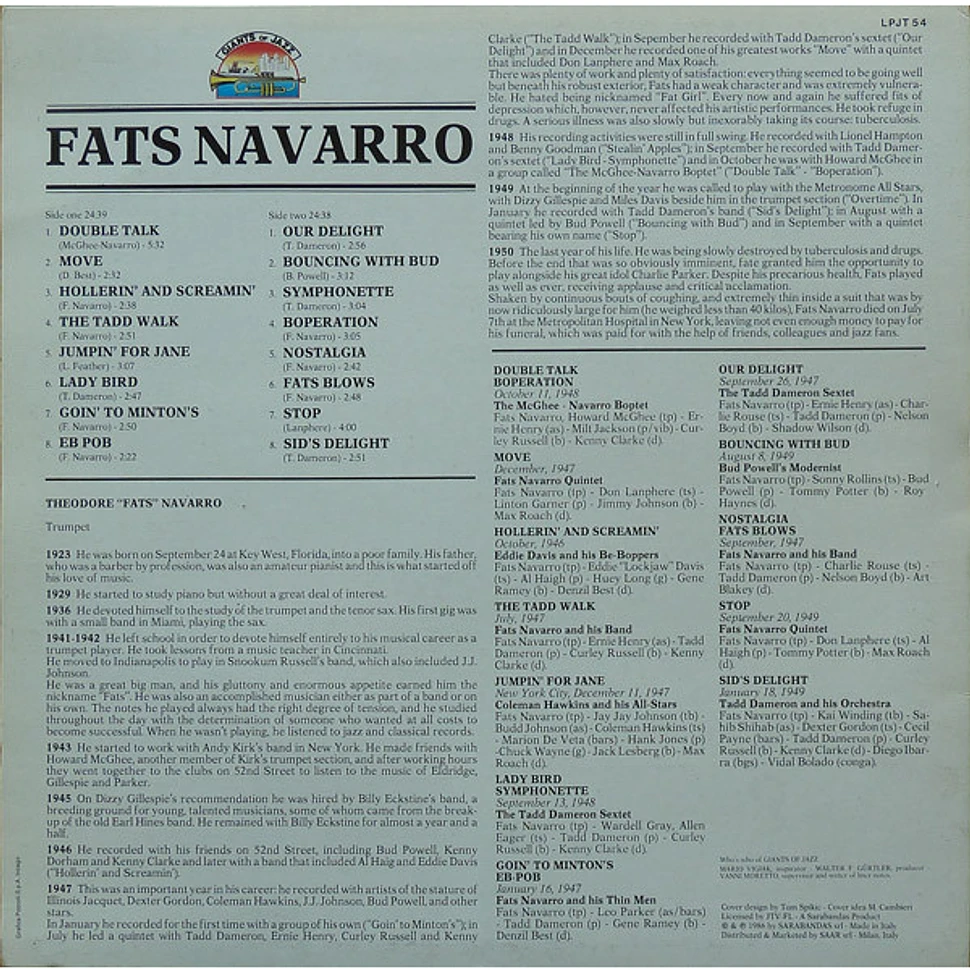 Fats Navarro - Fats Navarro