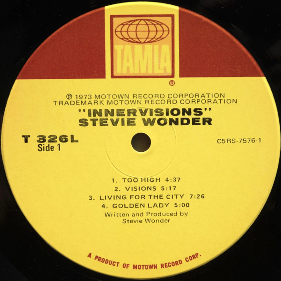 Stevie Wonder - Innervisions