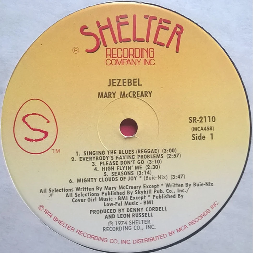 Mary McCreary - Jezebel