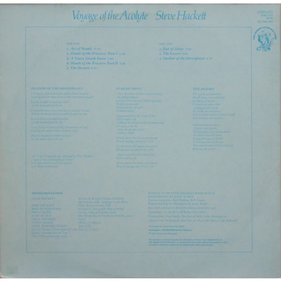 Steve Hackett - Voyage Of The Acolyte