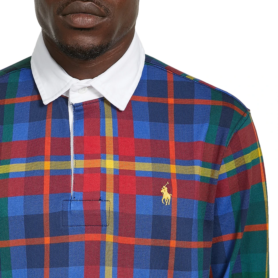 Polo Ralph Lauren - Classic Fit Plaid Jersey Rugby Shirt