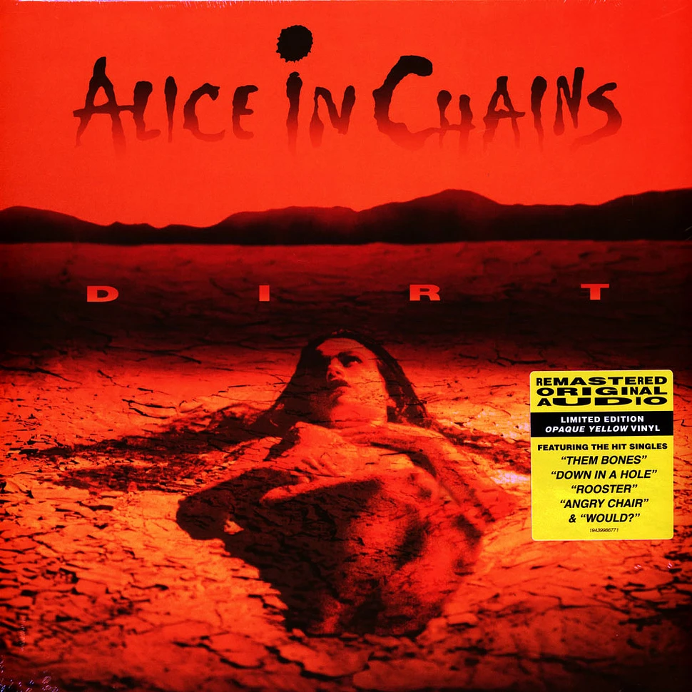 Alice In Chains - Dirt Yellow Vinyl Edition