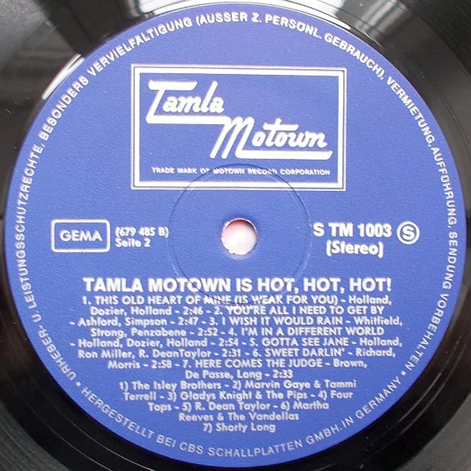 V.A. - Tamla Motown Is Hot, Hot, Hot!