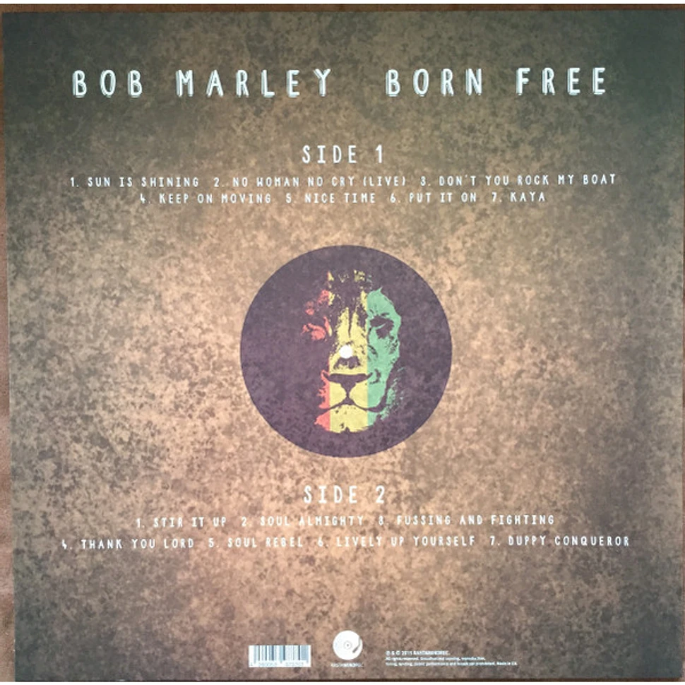 Bob Marley - Born Free