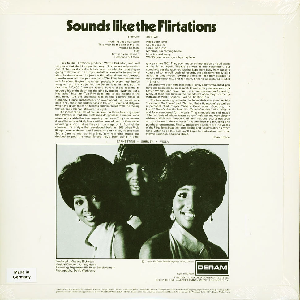 The Flirtations - Sounds Like The Flirtations