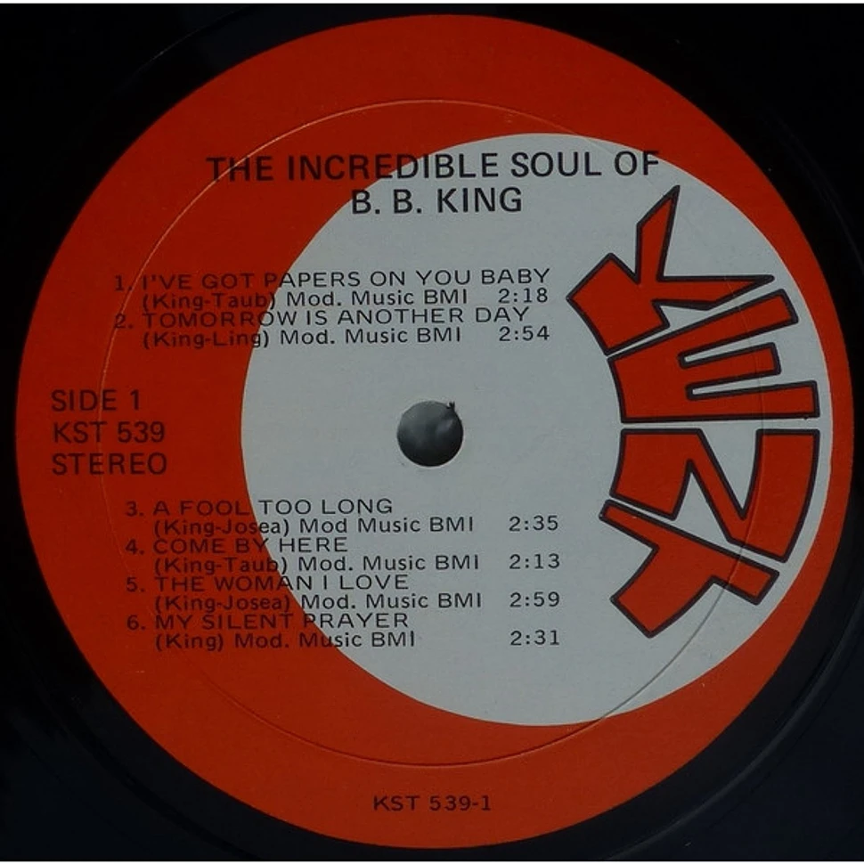 B.B. King - The Incredible Soul Of B.B. King