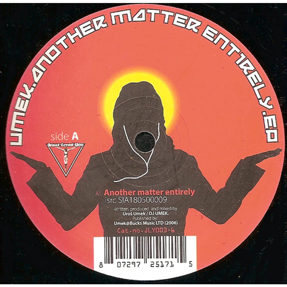 Umek - Another Matter Entirely