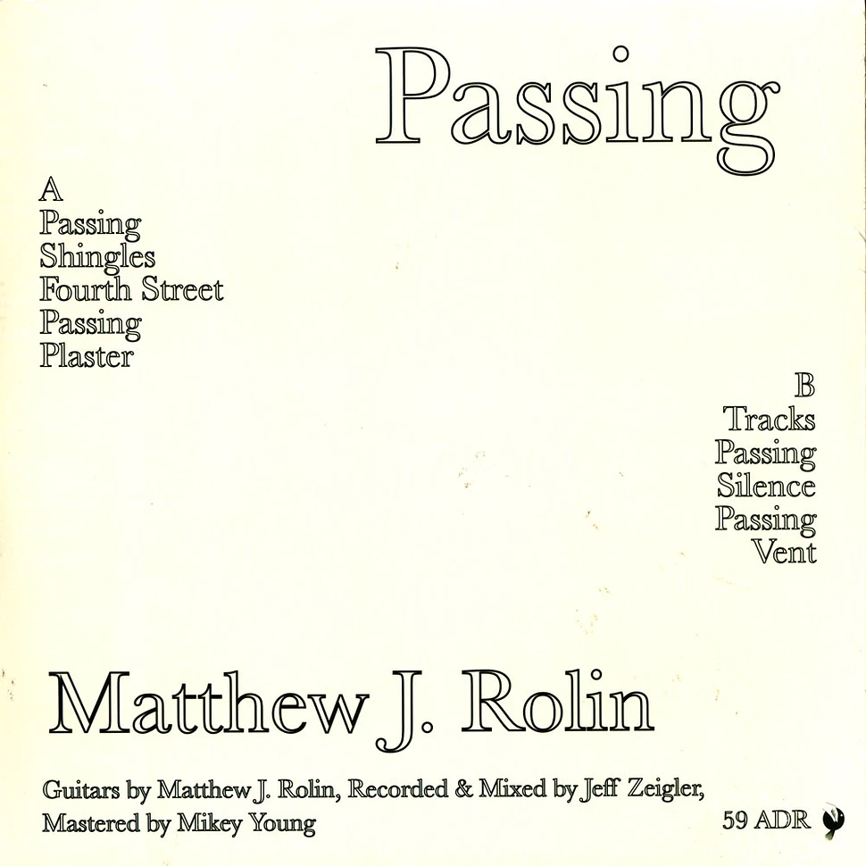 Matthew J. Rolin - Passing