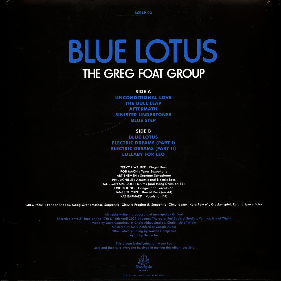 The Greg Foat Group - Blue Lotus