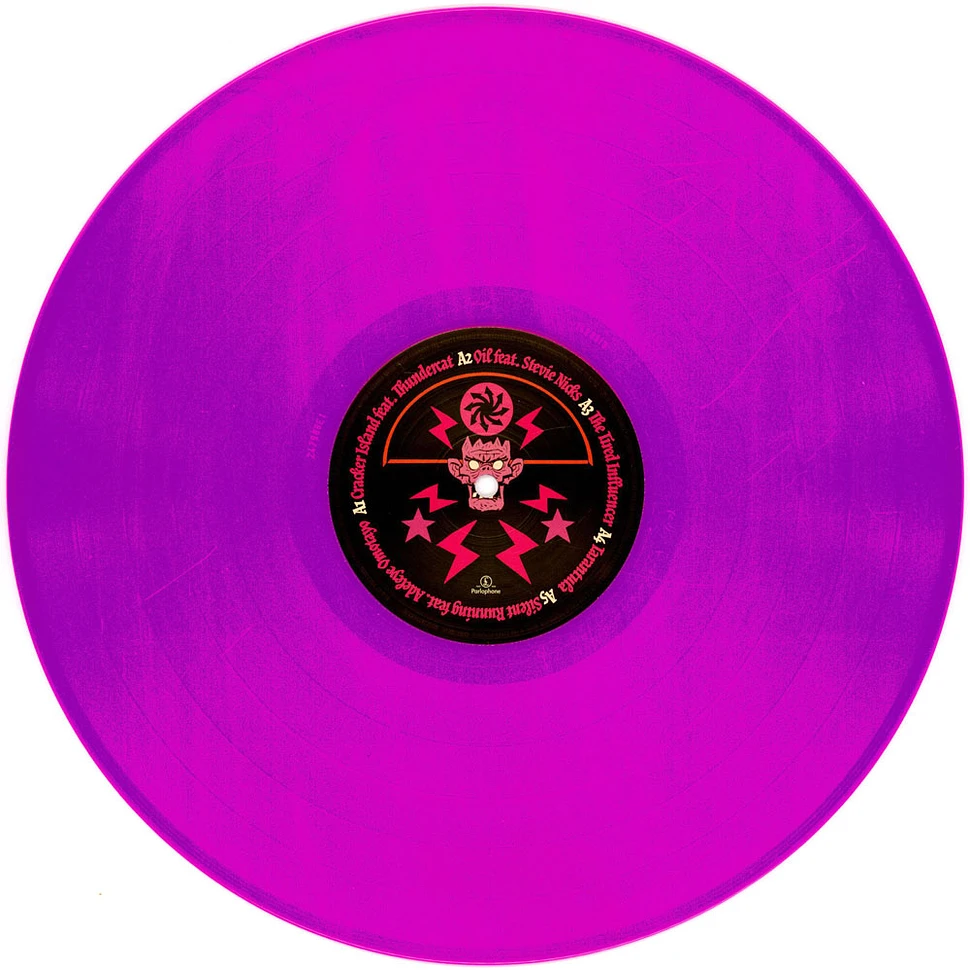 Gorillaz - Cracker Island Indie Exclusive Neon Purple Vinyl Edition