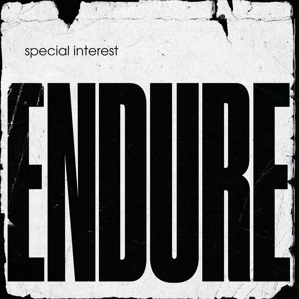 Special Interests - Endure Black Vinyl Edition