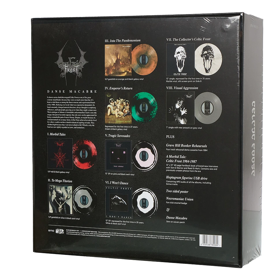Celtic Frost - Danse Macabre Deluxe Box Set