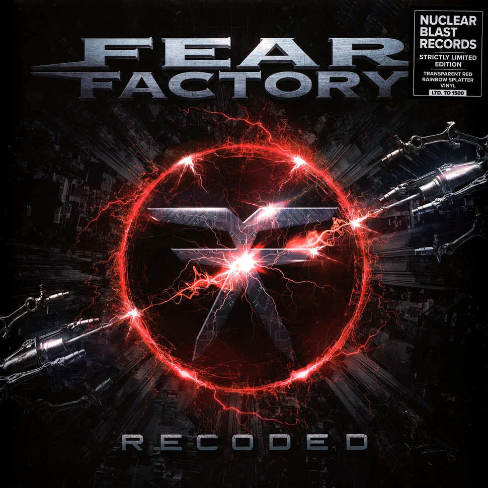 Fear Factory - Recoded Limited / Transp.Red Rainbow Splatter Vinyl Edition