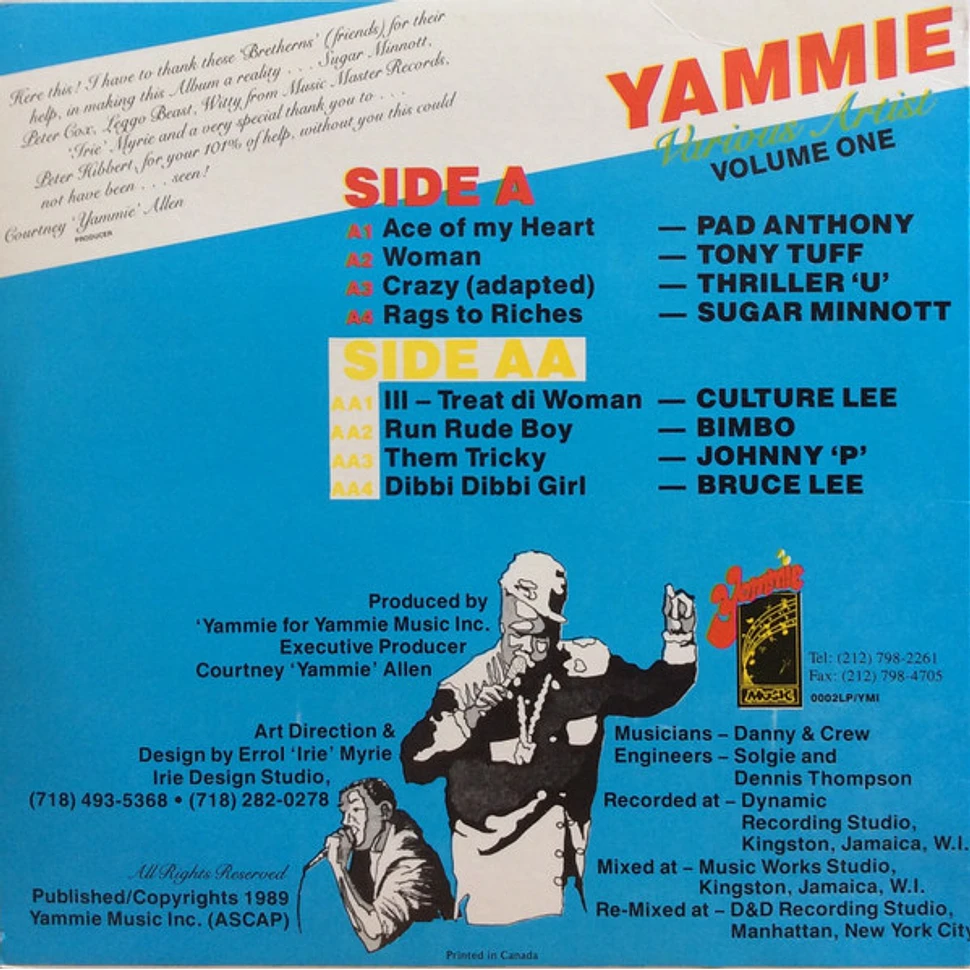 V.A. - Yammie All Star Volume One