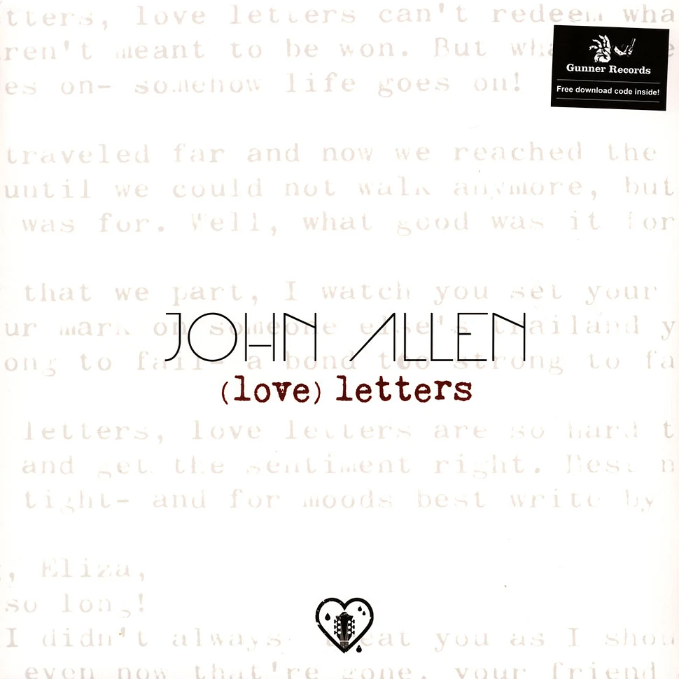 John Allen - Love Letters