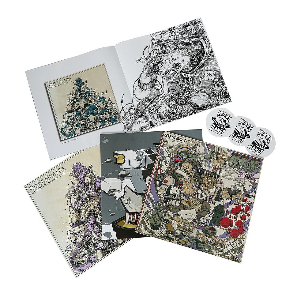 Brenk Sinatra - The Gumbo Trilogy Collectors HHV Exclusive Vinyl Edition