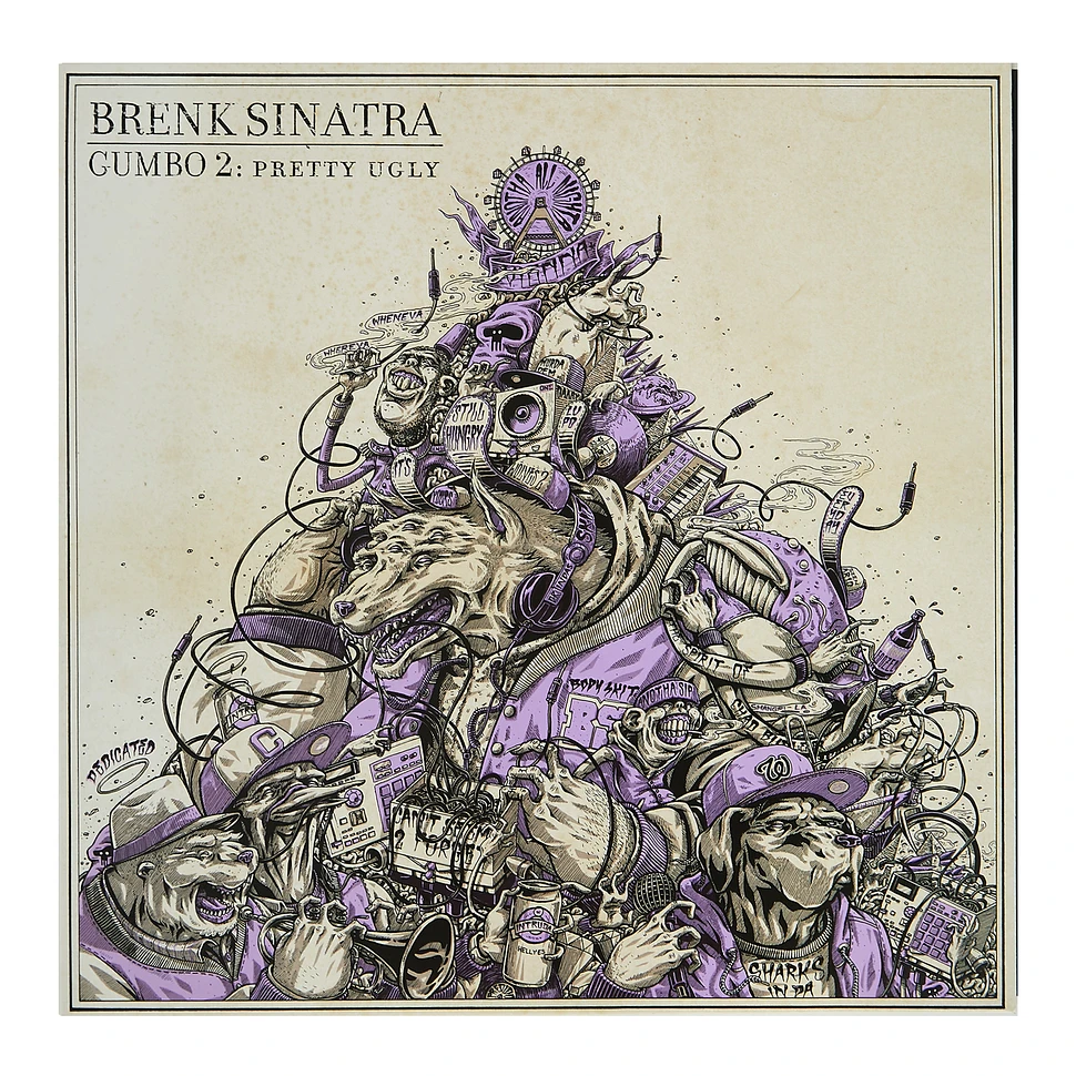 Brenk Sinatra - The Gumbo Trilogy Collectors HHV Exclusive Vinyl Edition