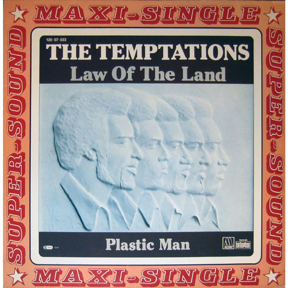 The Temptations - Law Of The Land / Plastic Man