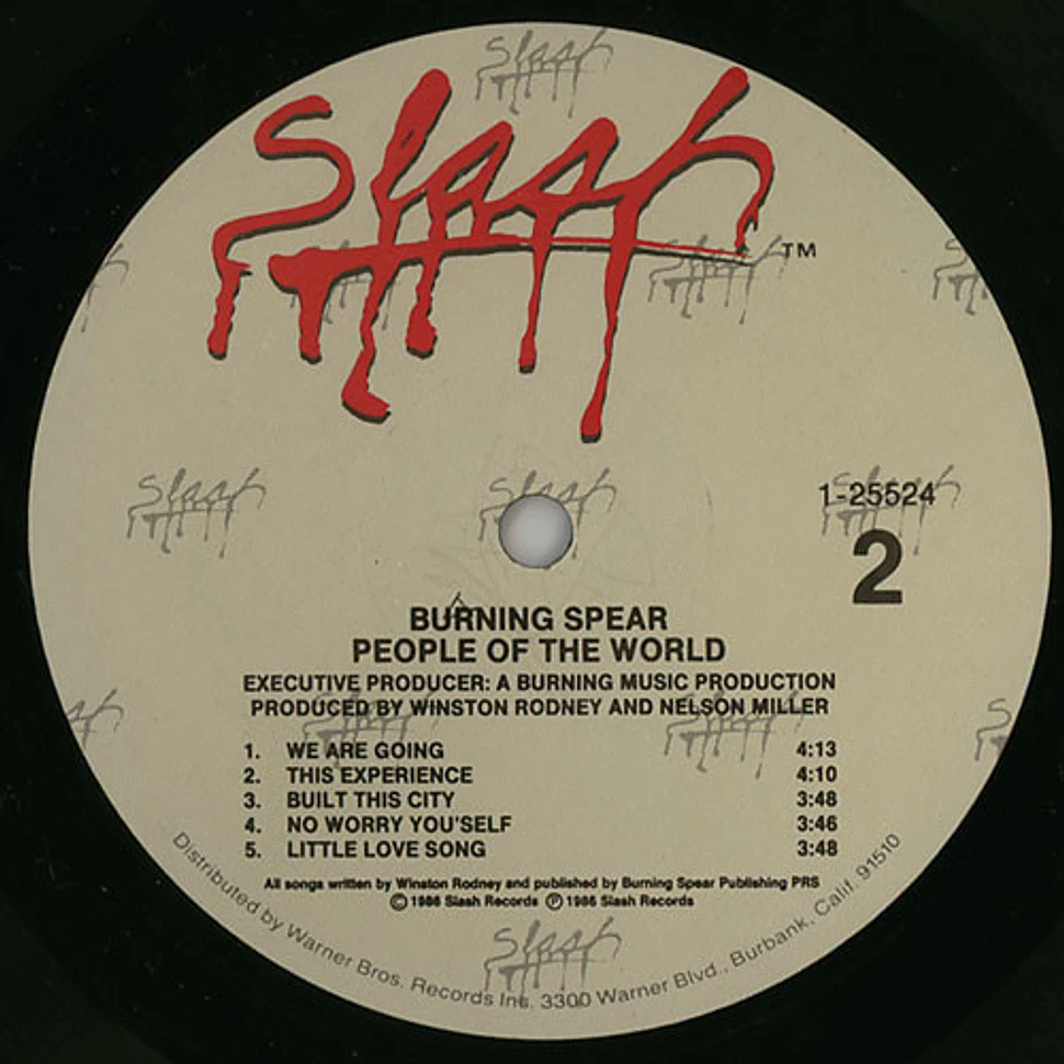 Burning Spear - People Of The World