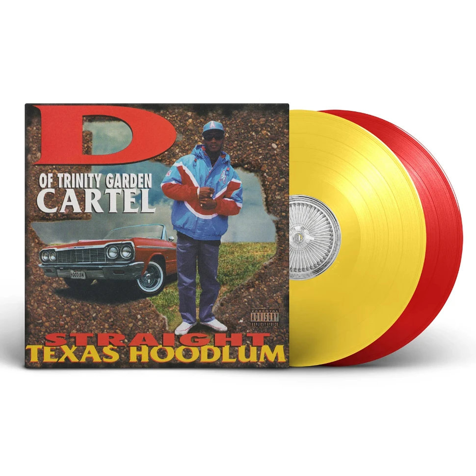 D Of Trinity Garden Cartel - Straight Texas Hoodlum Red / Yellow Vinyl Edition