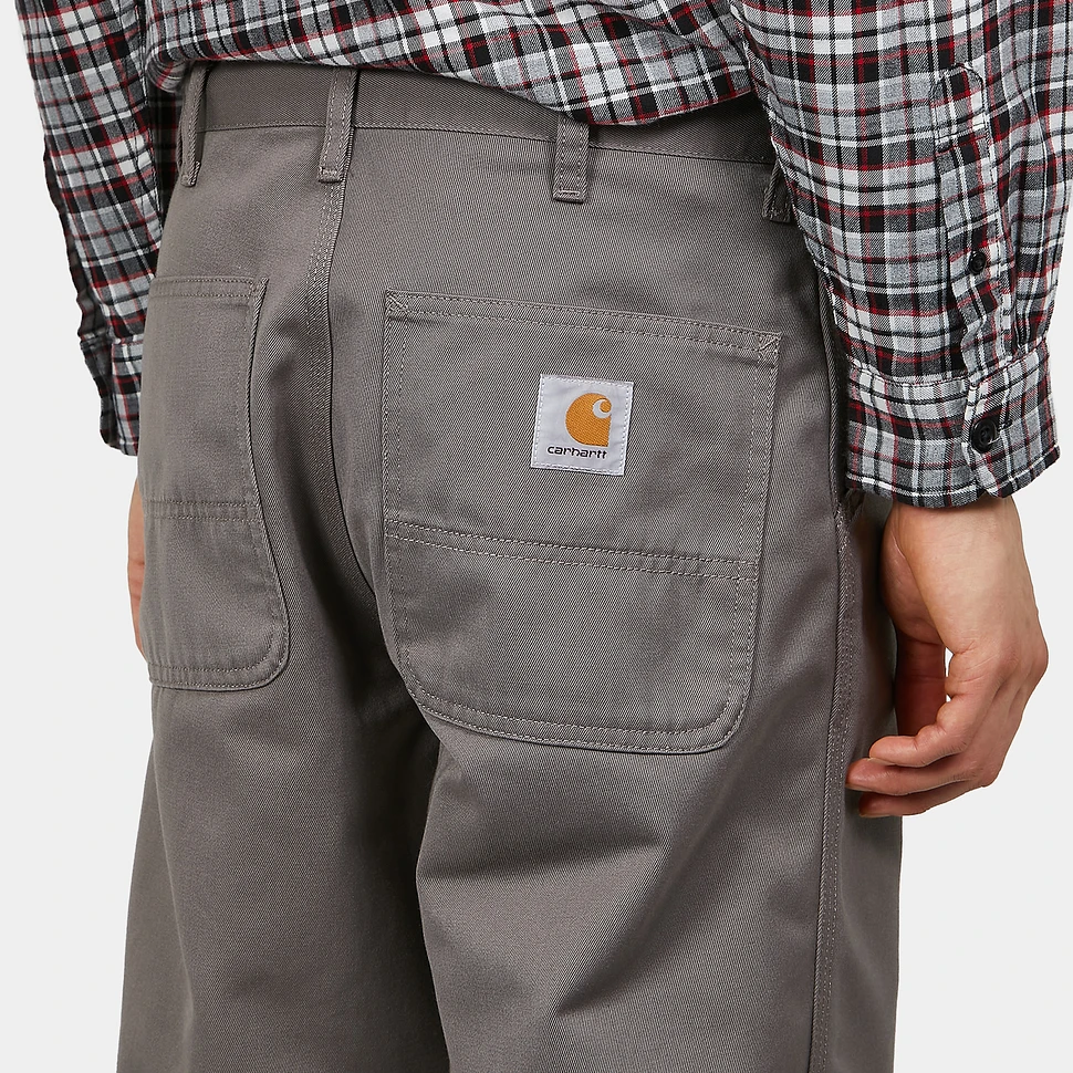 Carhartt WIP Mens Simple Pants Teide Grey Denison Twill